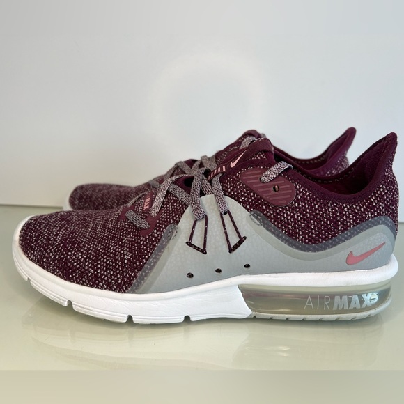 Nike Womens Air Max Sequent 3 Purple Running Shoes Sneakers Size 9 - Picture 4 of 15